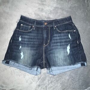 Signature by Levi Strauss High Rise Denim Jean Shorts Women’s Size 8 Waist 29